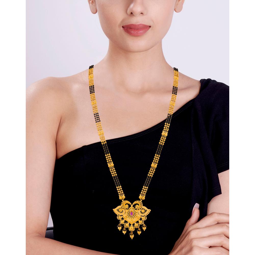 long pendant mangalsutra