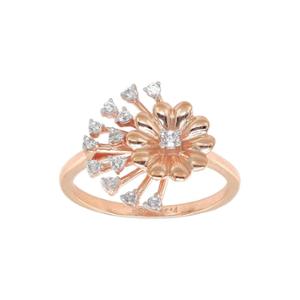 Buy 14 Karat Gold & Diamond Ring