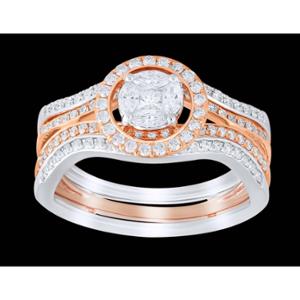 Buy 18 Karat Gold & Diamond Ring