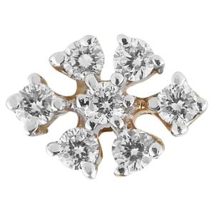 Buy Spinner of Snowflake Nose Pin
