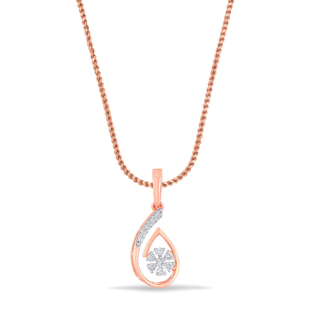Buy 14 Karat Gold & Diamond Pendant