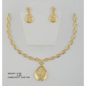 Buy 22 Karat Gold Necklace Set