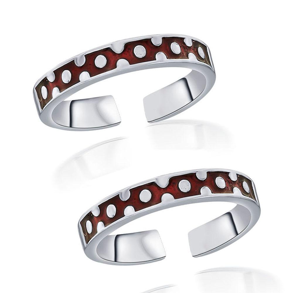 Buy Retro Radiance Toe Rings