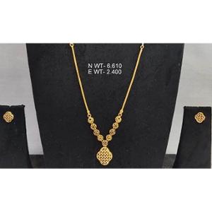 Buy 22 Karat Gold Necklace Set