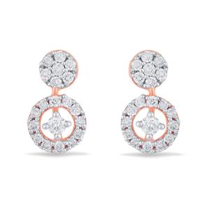 Buy 14 Karat Gold & Diamond Earrings