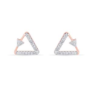 Buy 14 Karat Gold & Diamond Earrings
