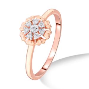 Buy 14 Karat Gold & Diamond Ring