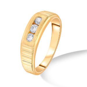 Buy 14 Karat Gold & Diamond Ring