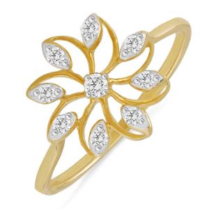 Buy Delicate Flower Diamond Ring