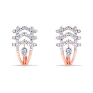 Buy 14 Karat Gold & Diamond Earrings