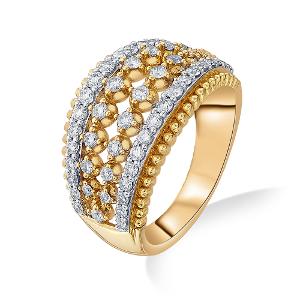 Buy 14 Karat Gold & Diamond Ring