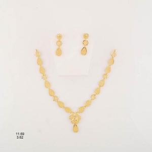 Buy 22 Karat Gold Necklace Set
