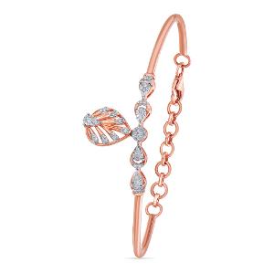 Buy 14 Karat Gold & Diamond Bracelet