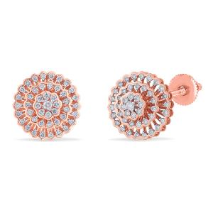 Buy 18 Karat Gold & Diamond Earrings