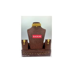 Buy 22 Karat Gold Necklace Set