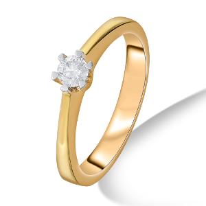 Buy 18 Karat Gold & Diamond Ring