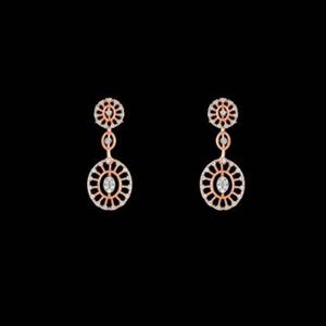 Buy 14 Karat Gold & Diamond Earrings