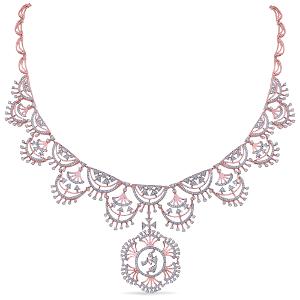 Buy 14 Karat Gold & Diamond Necklace