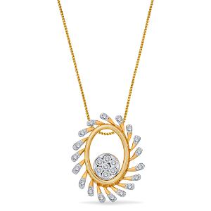 Buy 14 Karat Gold & Diamond Pendant