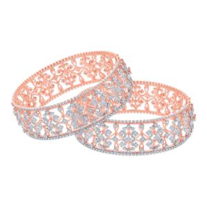 Buy 14 Karat Gold & Diamond Bangles