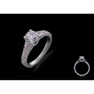 Buy 18 Karat Gold & Diamond Ring