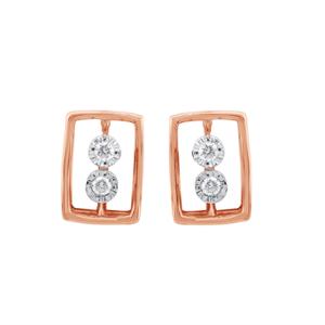 Buy 14 Karat Gold & Diamond Earrings