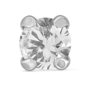 Buy 14 Karat Gold & Diamond Nose Pin