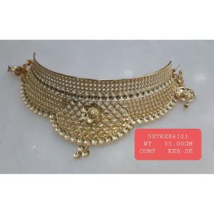 Buy 22 Karat Gold Necklace Set