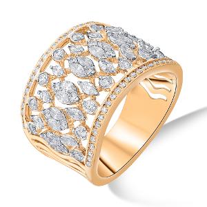 Buy 18 Karat Gold & Diamond Ring
