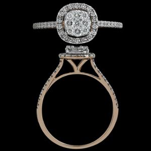 Buy 18 Karat Gold & Diamond Ring