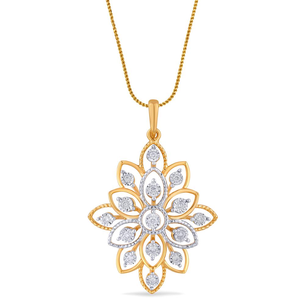 Buy 18 Karat Gold & Diamond Pendant