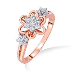 Buy 18 Karat Gold & Diamond Ring