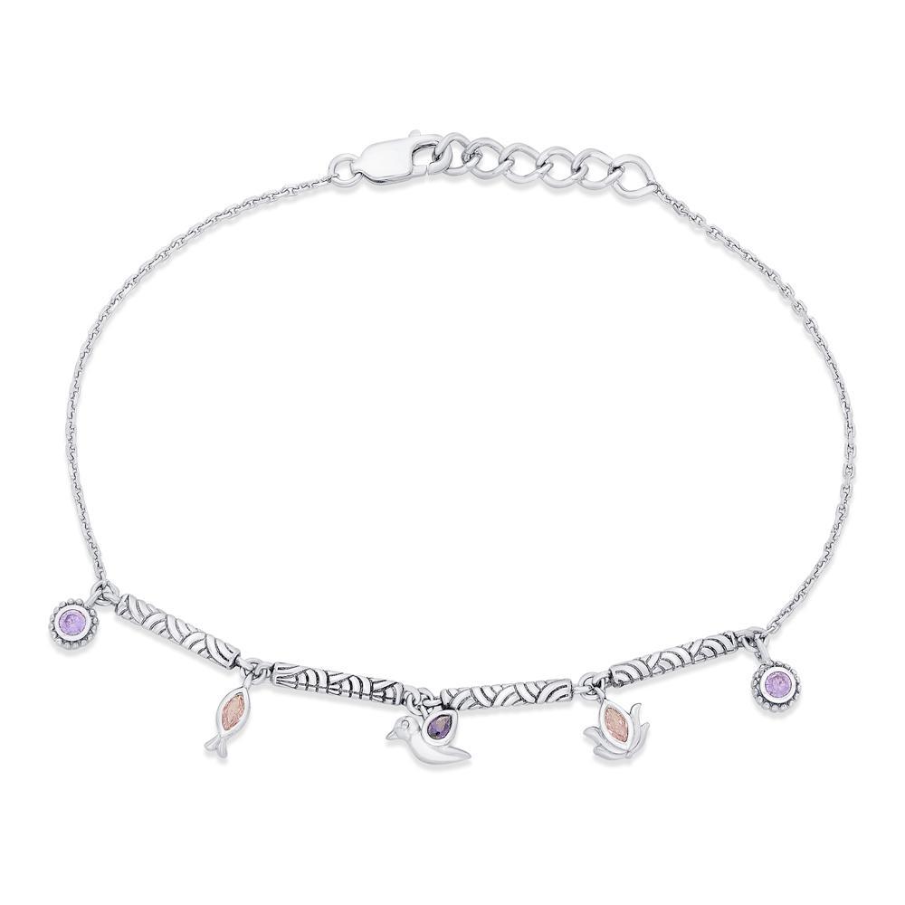 Buy Lotus Songbird Silver Bracelet