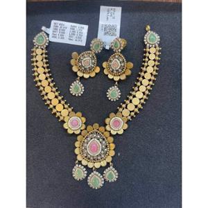 Buy 22 Karat Gold Necklace Set