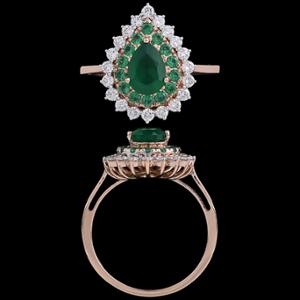 Buy 14 Karat Gold & Diamond Ring