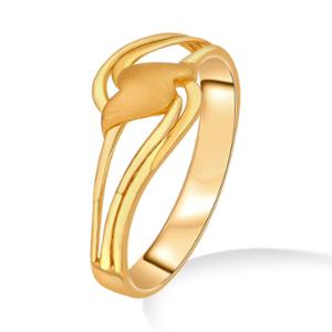 Buy 22 Karat Wavy Gold Ring