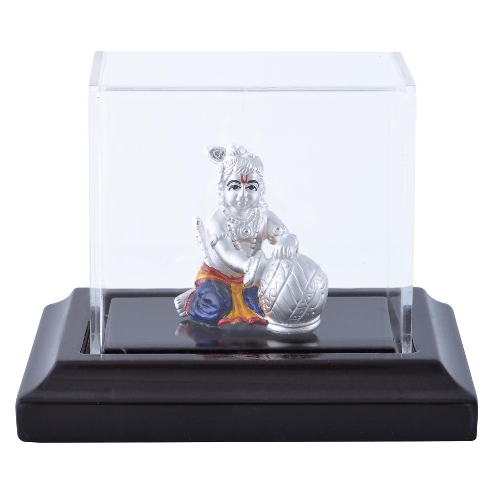 Buy Lord Krishna Silver Idol