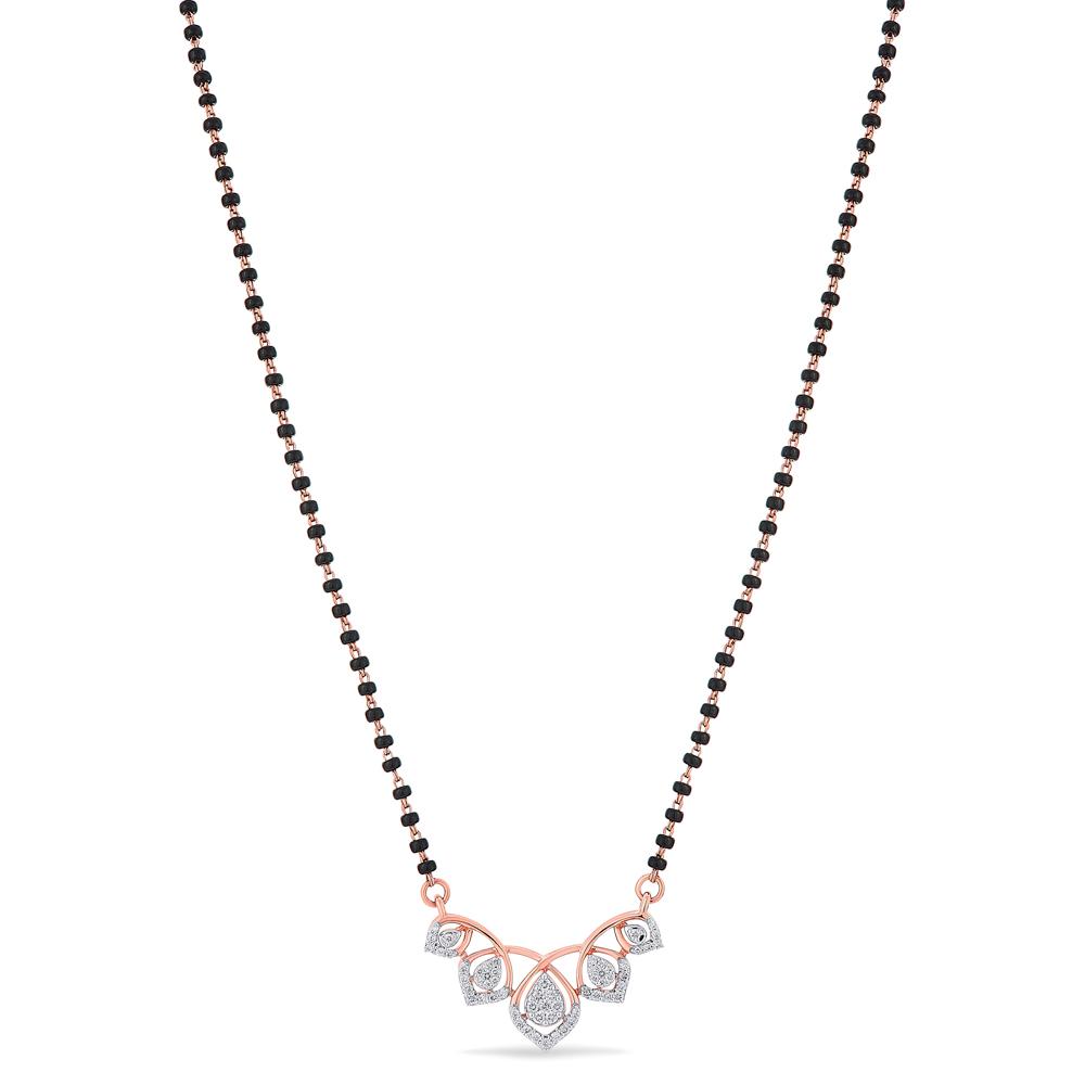 Buy 18 Karat Gold & Diamond Mangalsutra