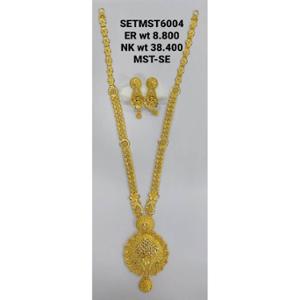 Buy 22 Karat Gold Necklace Set