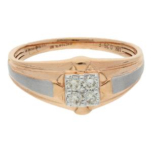 Buy 18 Kt Gold & Diamond Ring