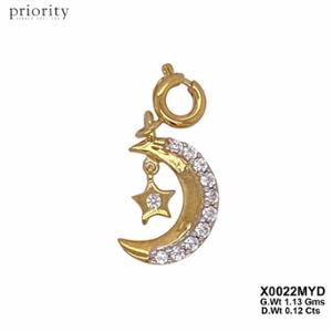 Buy 14 Karat Gold & Diamond Charms