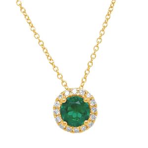Buy 18 Karat Gold & Diamond Pendant