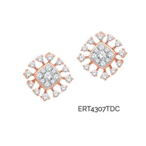 Buy 14 Karat Gold & Diamond Earrings