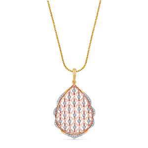 Buy 14 Karat Gold & Diamond Pendant