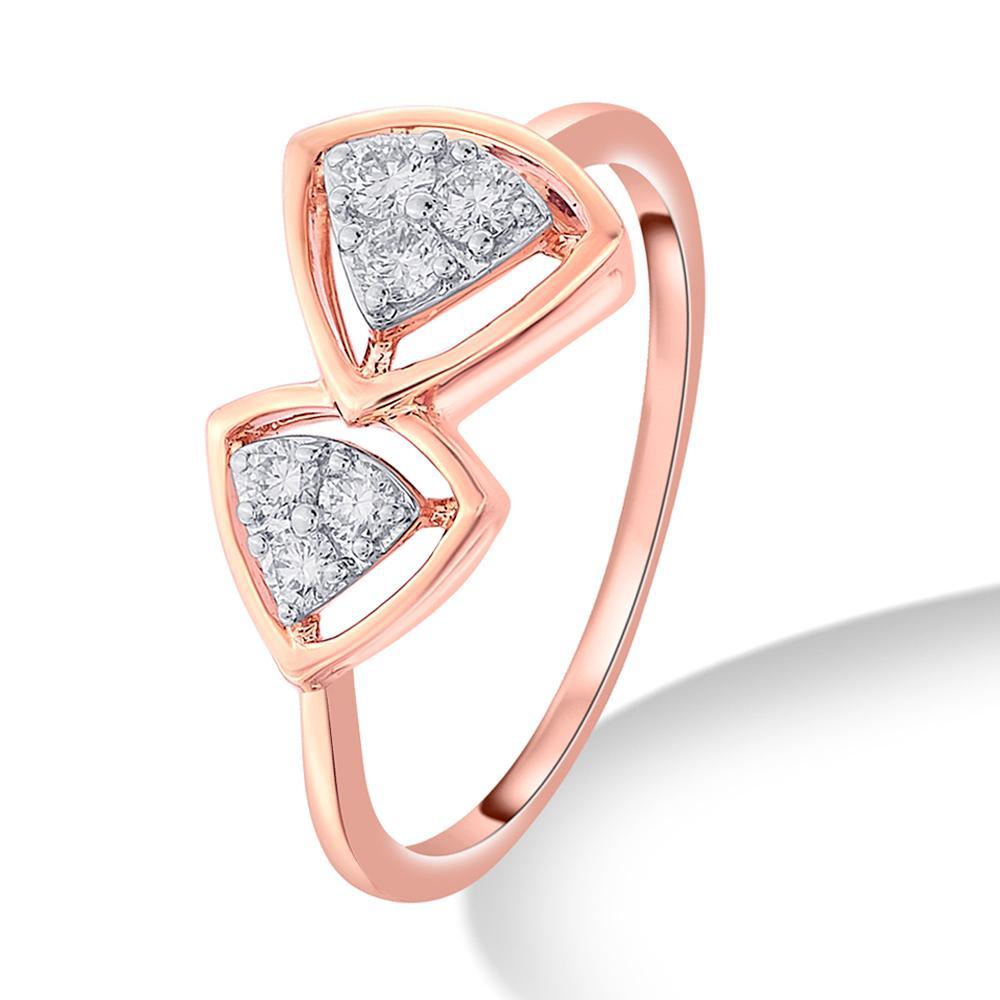 Buy Twinkling Triangles Diamond Ring