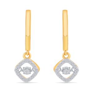 Buy 14 Karat Gold & Diamond Earrings