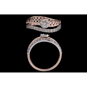 Buy 14 Karat Gold & Diamond Ring
