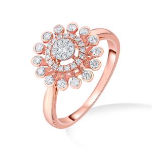 Buy 14 Karat Gold & Diamond Ring