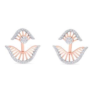 Buy Sun rays jacket stud earrings