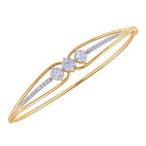 Buy 18 Karat Gold & Diamond Bracelet